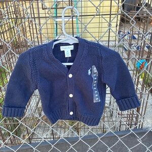 Ralph Lauren Baby 6M NWT French Navy Cardigan